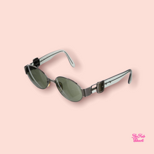 Load image into Gallery viewer, Moschino acetate belt frame reflective sunglasses

