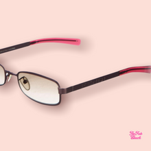 Load image into Gallery viewer, Vintage FENDI lavender and pink metal sunglasses
