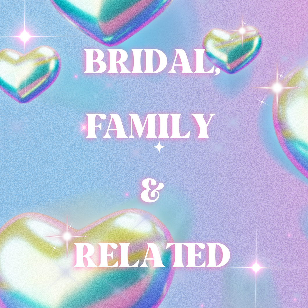 Bridal, Family and Related Package