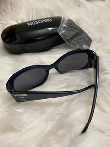 Moschino Icy Blue Mirrored Sunglasses