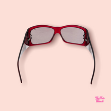 Load image into Gallery viewer, Chopard Swarovski red sunglasses
