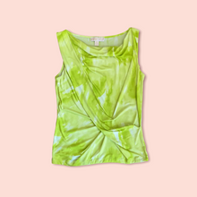 Load image into Gallery viewer, Michael Kors lime green watercolor tank
