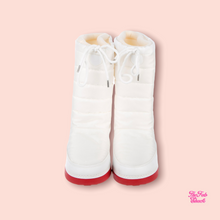 Load image into Gallery viewer, Love Moschino red heart moon boots
